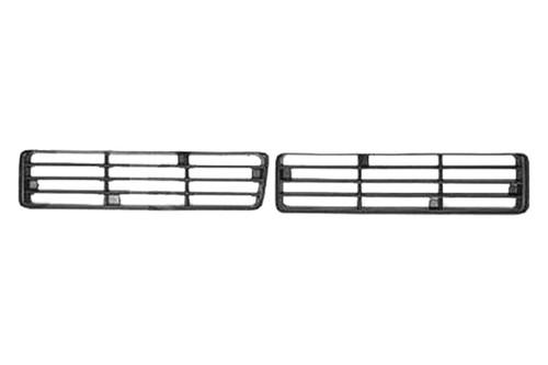 Replace ch1200136 - dodge ram lh driver side lower grille insert brand new grill