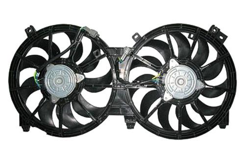 Replace ni3115139 - 09-13 nissan maxima dual fan assembly car oe style part