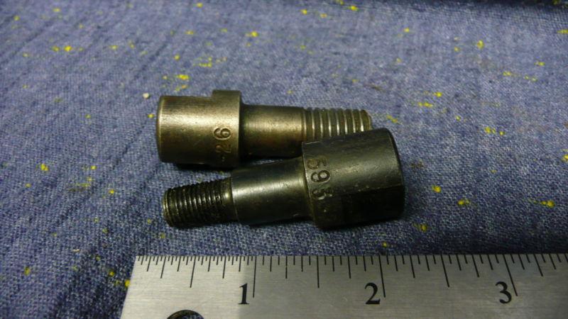 Lot of 2 diesel parts screws for commercial truck diesel st-593/24 & 26 parts