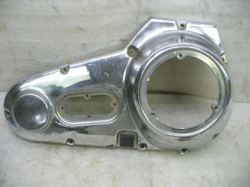 Harley/aftermarket 75-83 era fx superglide 4 spd. chrome outer primary cover.