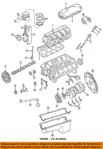 Ford oem f4tz-6584-a valve cover gasket/engine valve cover gasket