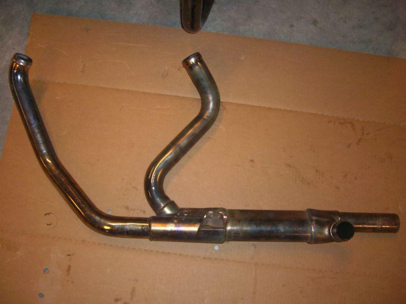 Harley touring exhaust pipe header  2010 to 2014 used dealer take off