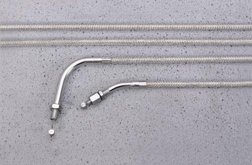 New vstar 1100  braided stainless steel choke cable