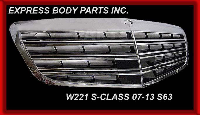 2010-2013 w221 s550 s600 s65 s63 grille s-class new facelift 2011 2218800683