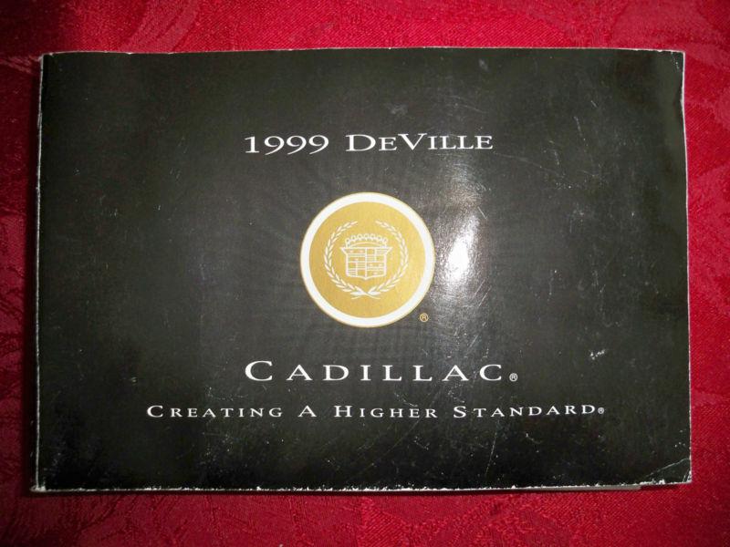 1999 cadillac deville owner's manual