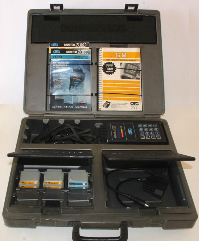 Vintage car diagnostics tool otc system 2000 for ford 1981-1986 and gm 1981-1989