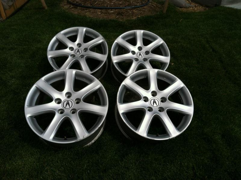 Acura tsx rims / wheels (orig set of 4) clean and in great condition