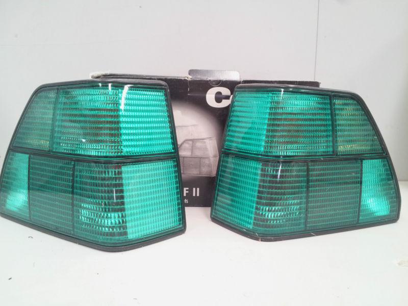 Vw golf ii  all green tail lights by hella for in.pro. new pair