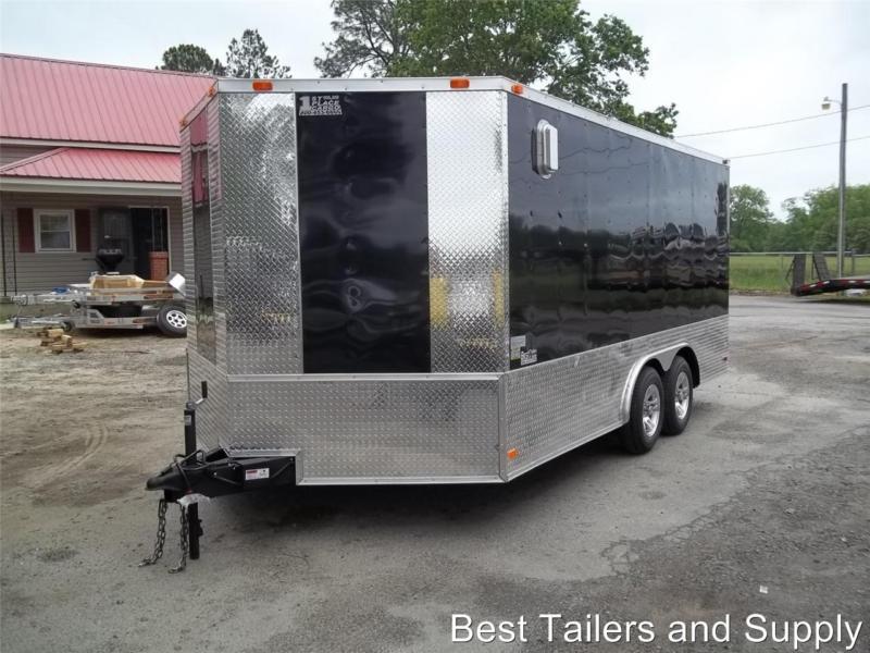 8.5x20 enclosed cargo motorcycle carhauler trailer sport motorcycle package