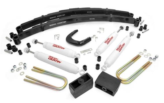 Rough country 120.20 4" suspension lift kit chevrolet gmc 