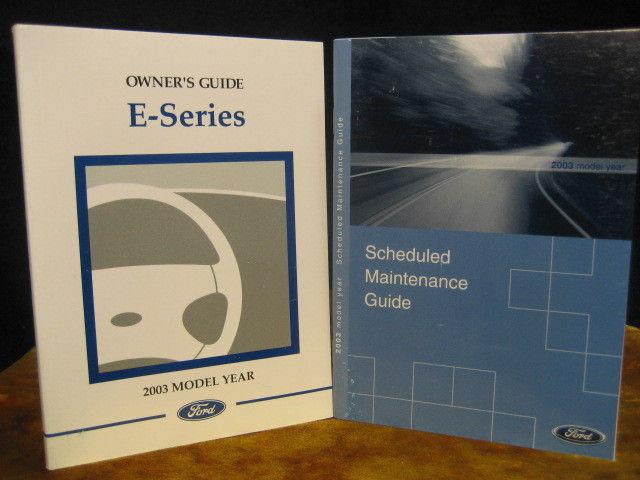2003 ford truck e series owner's guide(owner's manual)