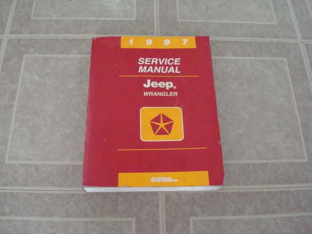 1997 chrysler jeep wrangler tj yj rubicon service shop repair manual books
