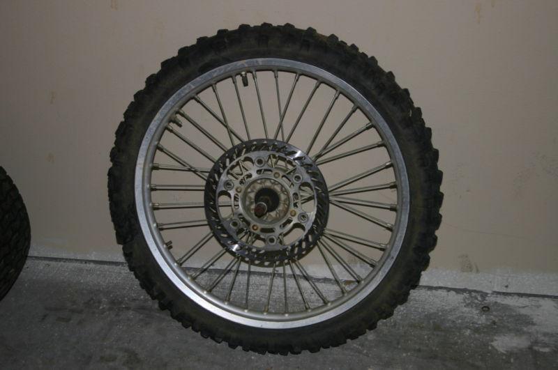1998 98 kx250 kx 250 kawasaki front wheel rim