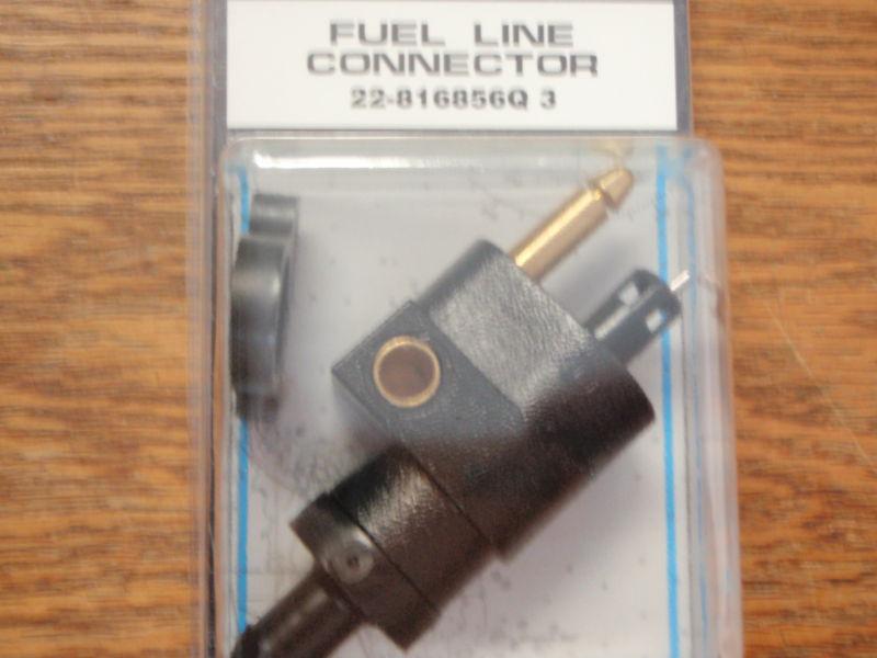 Fuel line connector fits engine side 22-816856q3 mercury mariner engines newer 