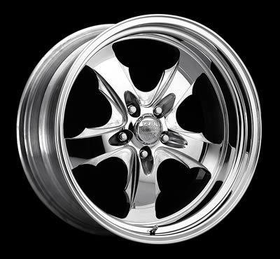 Center line wheels sundance series dagger polished wheel 18"x8" 5x4.5" bc