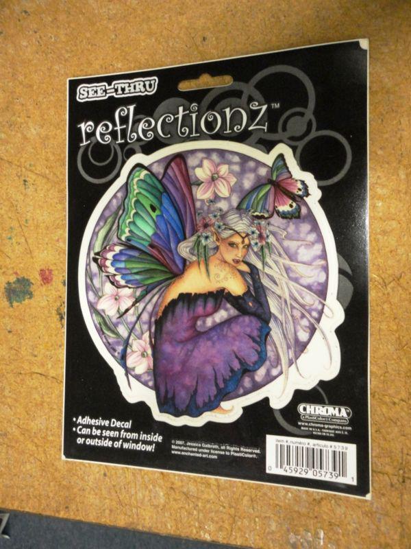 Chroma reflectionz fairy decal sticker 6 x 8 free shipping 