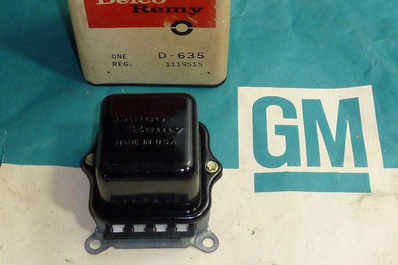 Nos 1967 1966 corvette chevrolet voltage regulator chevelle dated 6k original gm