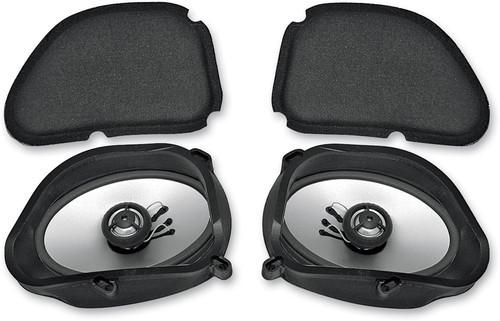 Hogtunes road glide front speakers 2006-2013 harley fltri 2 ohm 2012 2011 2010