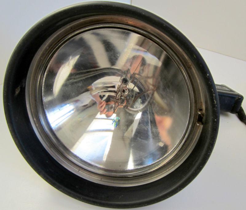 Grimes hand held trigger spot light model k-3 glass lens plastic case (32)