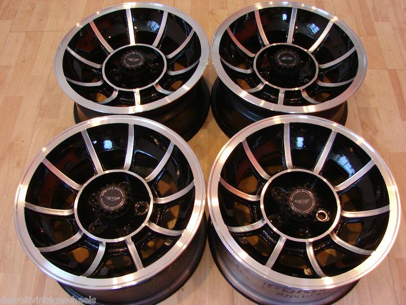 1980 made in usa 15x7 american racing vector rims 5x4.5" general lee 5x4.75" gm