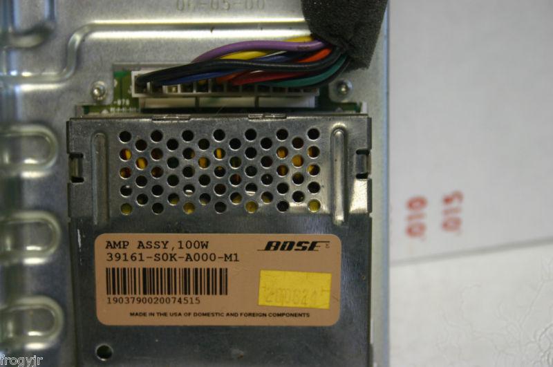 1999-2003 ACURA TL BOSE AMP 39161-S0K-A000-M1, US $25.00, image 2