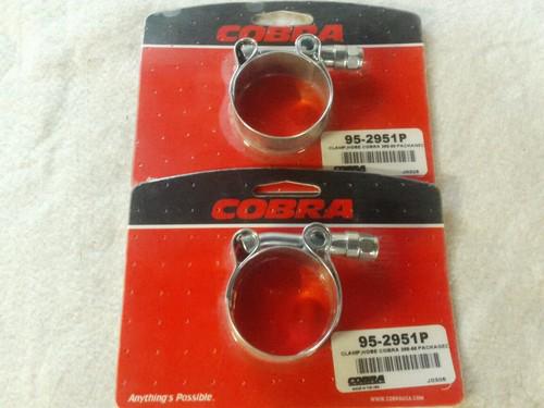 Cobra exhaust clamps for 1.75" pipes