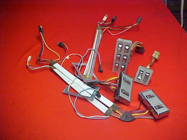1969-1971 lincoln continental mark 3 window switches