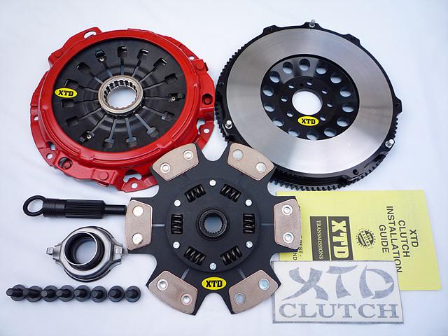 Xtd® stage 3 clutch & flywheel kit 00-05 eclipse gt gts 3.0l v6