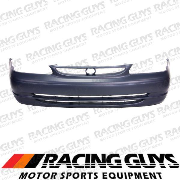 98-00 toyota corolla front bumper cover primered new facial plastic to1000189