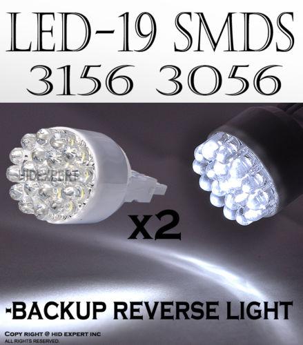 2 pcs 19x super white led 3156 stop/tail-brake lamp light bulbs dz6 alb usdot