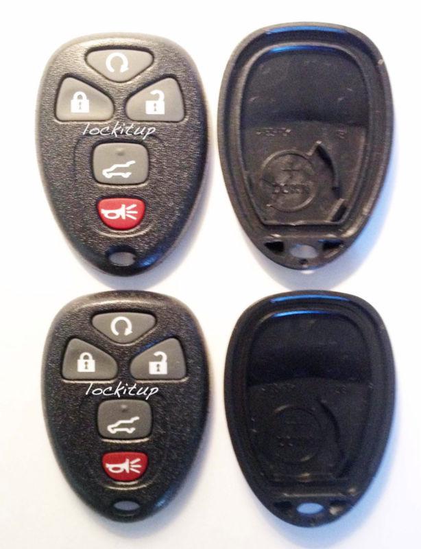 Two new gm remote start key fob case and pad