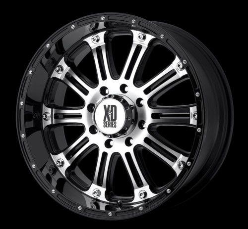 17" xd 795 hoss chrome rims w/ 325-70-17 nitto terra grappler at wheels tires