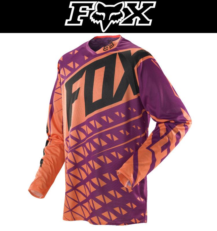 Fox racing 360 given orange purple dirt bike jersey motocross mx atv 2014