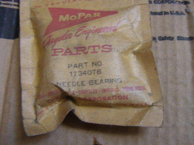 Nos mopar 1970 aar t/a  p/s shaft bearing  1957-1969 many models