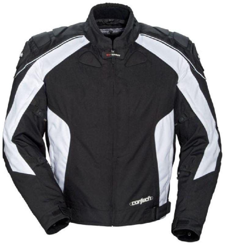 Cortech guys black gx sport 2 motorcycle jacket xxl 2xl