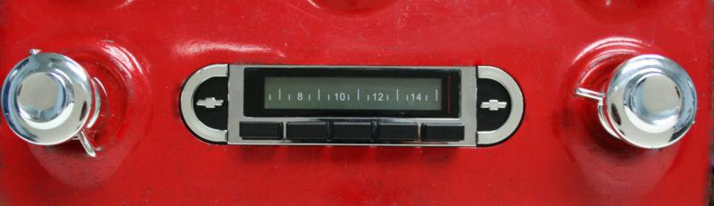 1955 56 57 58 1959 chevy chevrolet truck usa 230 radio new am/fm mp3 aux 