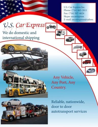 Best rates for auto transport! car shipping nationwide &amp; worldwide! free quotes