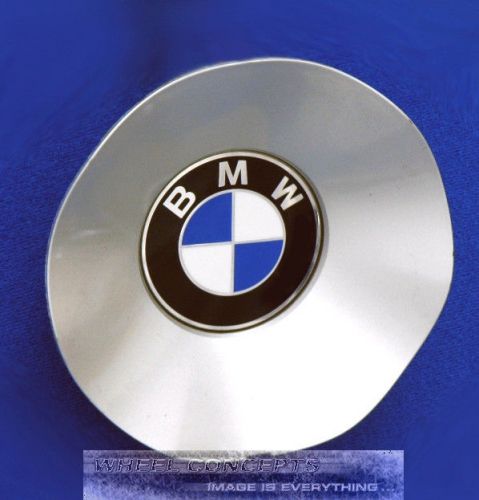 Bmw 645i 650i center cap wheel cover silver 19&#034; #121 wheels rim 1 single 645 650
