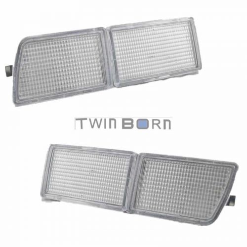For 93-98 vw jetta golf mk3 front bumper towing cover indicator reflector plate