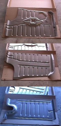 1960 chevrolet impala trunk floor kit 3 pieces - made in the usa - 18 gauge