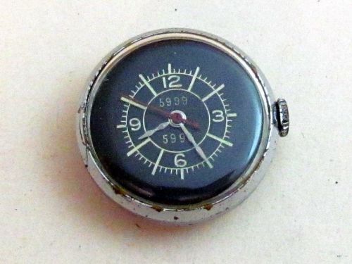 Aircraft gun camera clock zim ussr soviet vintage air force button