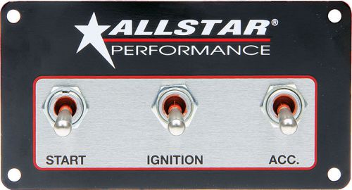 Allstar performance 2-1/2 x 4-5/8 in dash mount switch panel p/n 80165