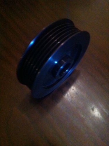 3.55&#034; 6 rib supercharger pulley powerdyne, 20mm bore vortech