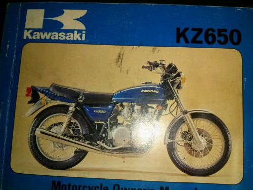 Kawasaki kz650 owners manual