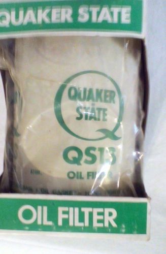 Quaker state qs13 oil filter--new in original box for 1964-1979 chevys