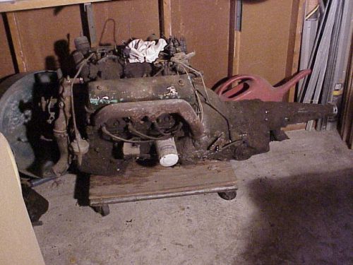1959 edsel ranger 292 y block engine motor &amp; automatic transmission