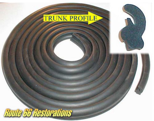 1965 1966  lincoln continental trunk weatherstrip seal gasket
