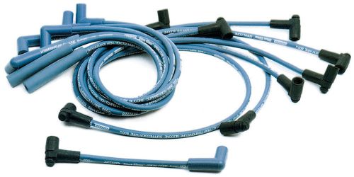 Moroso blue max spark plug wire set spiral core 8 mm blue sbc p/n 72538
