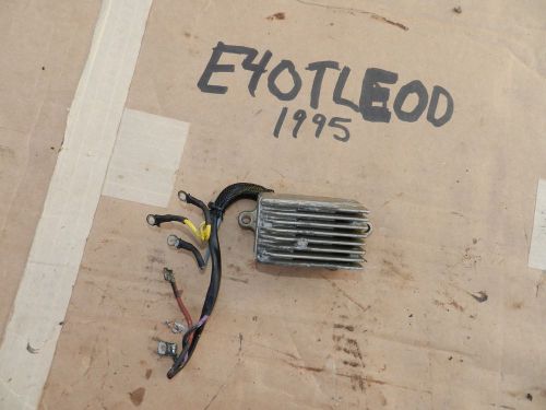 1995 evinrude 40hp e40tleod voltage regulator rectifier w/ leads johnson 48 50