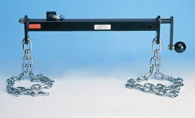 Engine tilter 1200 lb capacity load leveling device black steel four 20" chains